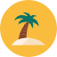 Beach Icon from Kameleon Colors Set