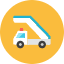 Ladder Truck Icon from Kameleon Colors Set