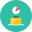 Weigh Scale Icon from Kameleon Colors Set