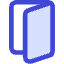 Door Open House Entrance Access Icon from Core Duo Set