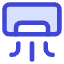 Hotel Air Conditioner Icon from Core Duo Set
