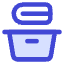 Laundry Basket Icon from Core Duo Set
