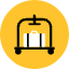 Luggage Cart Icon from Kameleon Pop Set