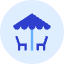 Outdoor Umbrella Chair Icon from Kameleon Duo Set