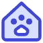 Pet Friendly Hotel Icon from Core Duo Set
