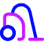 Vacuum Cleaner Icon from Core Neon Set