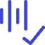 Voice Activation Check Validate Icon from Core Duo Set