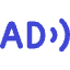 Audio Description Icon from Core Duo Set