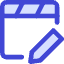 Movie Video Edit Icon from Core Duo Set