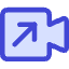 Outgoging Video Call Icon from Core Duo Set