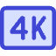 Quality 4k Icon from Core Duo Set
