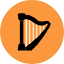 Harp Icon from Kameleon Pop - Free Set