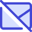 Email Off Disabled Icon from Core Duo Set