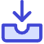 Inbox Tray 1 Icon from Core Duo Set