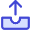 Inbox Tray 2 Icon from Core Duo Set