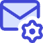 Mail Setting Gear Icon from Core Duo Set
