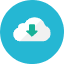 Download Cloud Icon from Kameleon Colors - Free Set