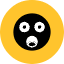 Frightened Smiley Icon from Kameleon Pop - Free Set