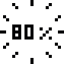Interface Essential Loading 80 Percent Icon from Pixel - Free Set