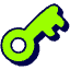 Key Icon from Stickies Duo - Free Set