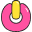 On Off 1 Icon from Stickies Colors - Free Set