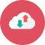Transfer Cloud Icon from Kameleon Colors - Free Set