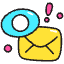 View Mail Icon from Stickies Colors - Free Set