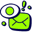 View Mail Icon from Stickies Duo Set