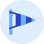 Wind Flag Icon from Kameleon Duo - Free Set