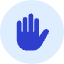 Hand Block icon - Free transparent PNG, SVG. No sign up needed.