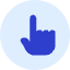 Hand Point Icon from Kameleon Duo Set