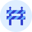 Road Block Icon from Kameleon Duo Set