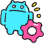 Android Setting Icon from Stickies Colors - Free Set