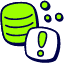 Database Notification Icon from Stickies Duo Set