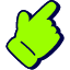 Pointer Icon from Stickies Duo Set