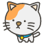 Cat A Emoji from Kawaii Emoji Set