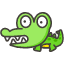 Crocodile Emoji from Kawaii Emoji Set