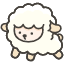 Ewe Emoji from Kawaii Emoji Set