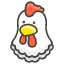Chicken Emoji from Kawaii Emoji Set