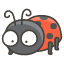 Lady Beetle Element from Kawaii Emoji Set