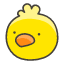 Baby Chick Emoji from Kawaii Emoji Set