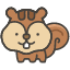 Chipmunk Emoji from Kawaii Emoji Set