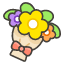 Bouquet Emoji from Kawaii Emoji Set