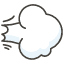 Dashing Away Emoji from Kawaii Emoji Set