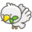 Dove Emoji from Kawaii Emoji Set