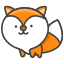 Fox Element from Kawaii Emoji Set