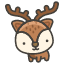 Deer Emoji from Kawaii Emoji Set
