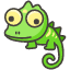 Lizard Element from Kawaii Emoji Set