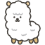 Llama Element from Kawaii Emoji Set