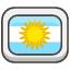 Flag Argentina Emoji from Kawaii Emoji Set
